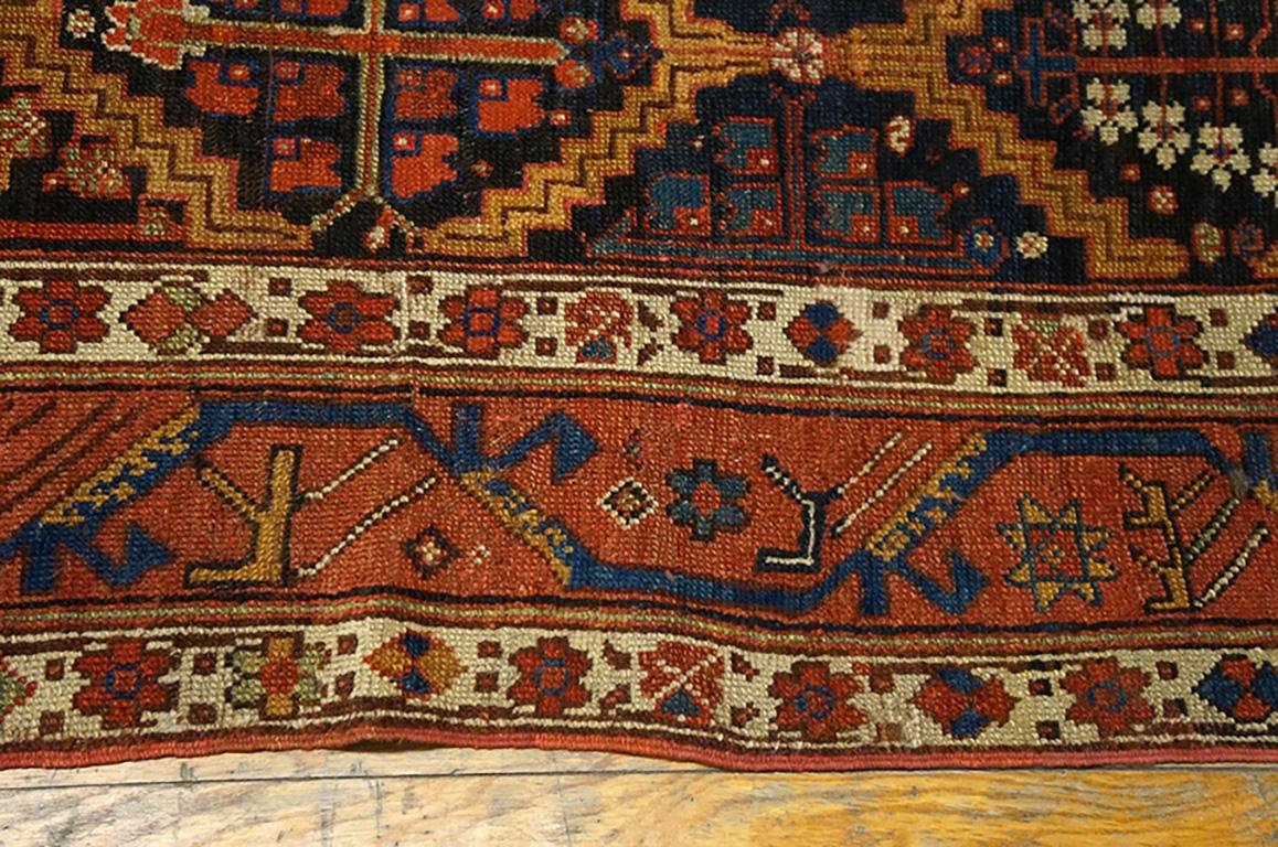 Antique Caucasian Rug In Good Condition For Sale In New York, NY