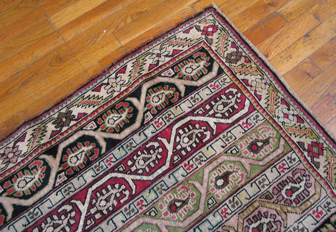Kazak 19th Century Caucasian Karabagh Carpet ( 4'2