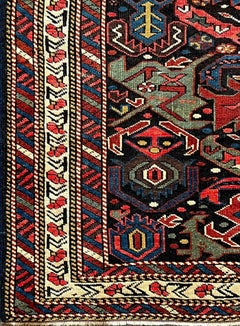 Antique Caucasian Rug, Chirvan Bijof - Circa 1880 - N° 865