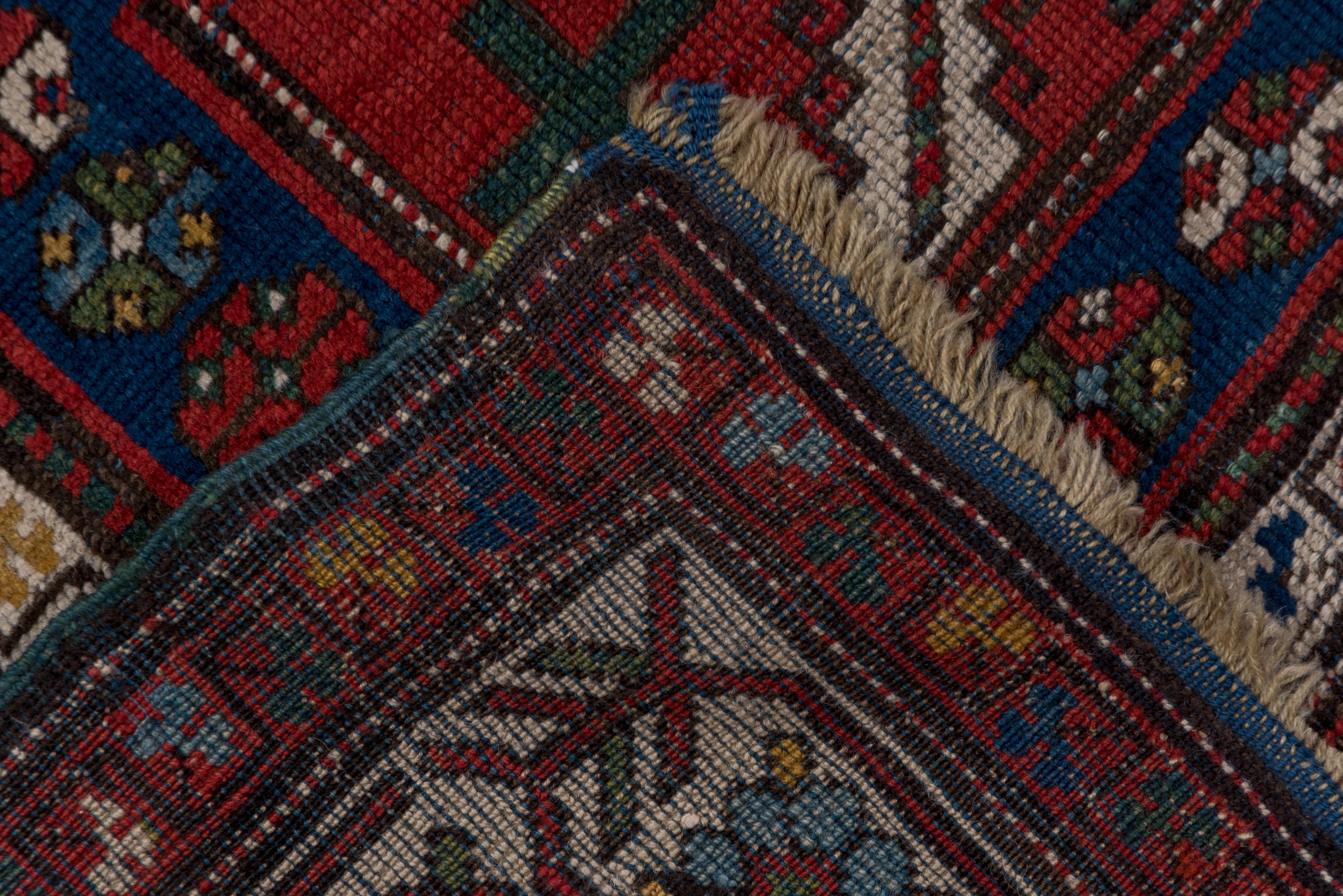 Antique Caucasian Rug, circa 1910s In Good Condition For Sale In New York, NY