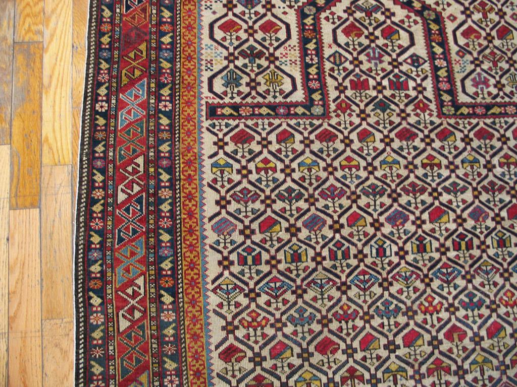 Antiker kaukasischer Teppich (Kaukasisch) im Angebot