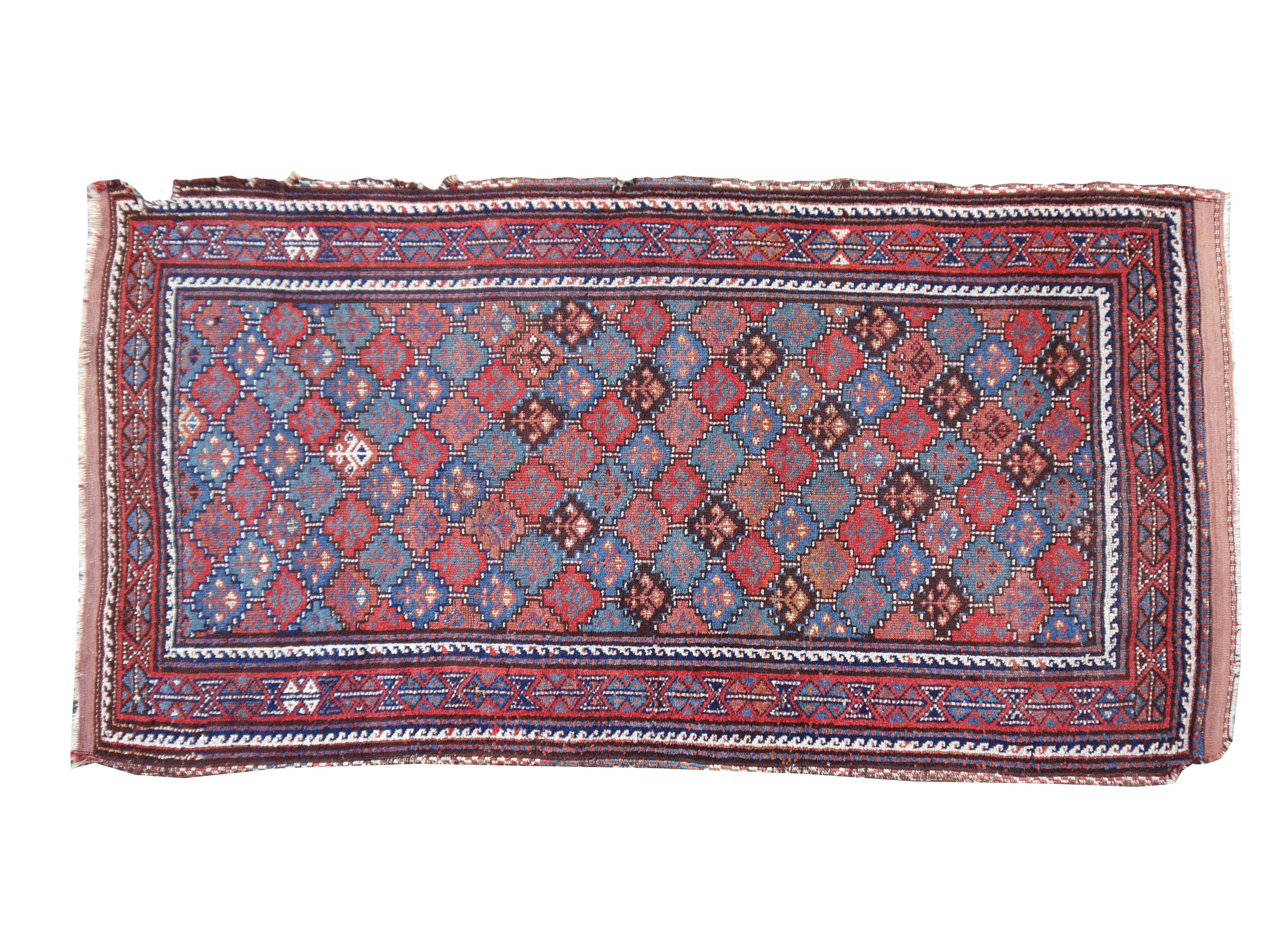 Antique Caucasian Rug For Sale 1