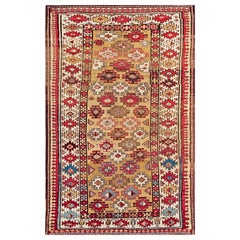 Tapis Moghan caucasien du début du 20ème siècle ( 3'6" x 5'7" - 107 x 170 )