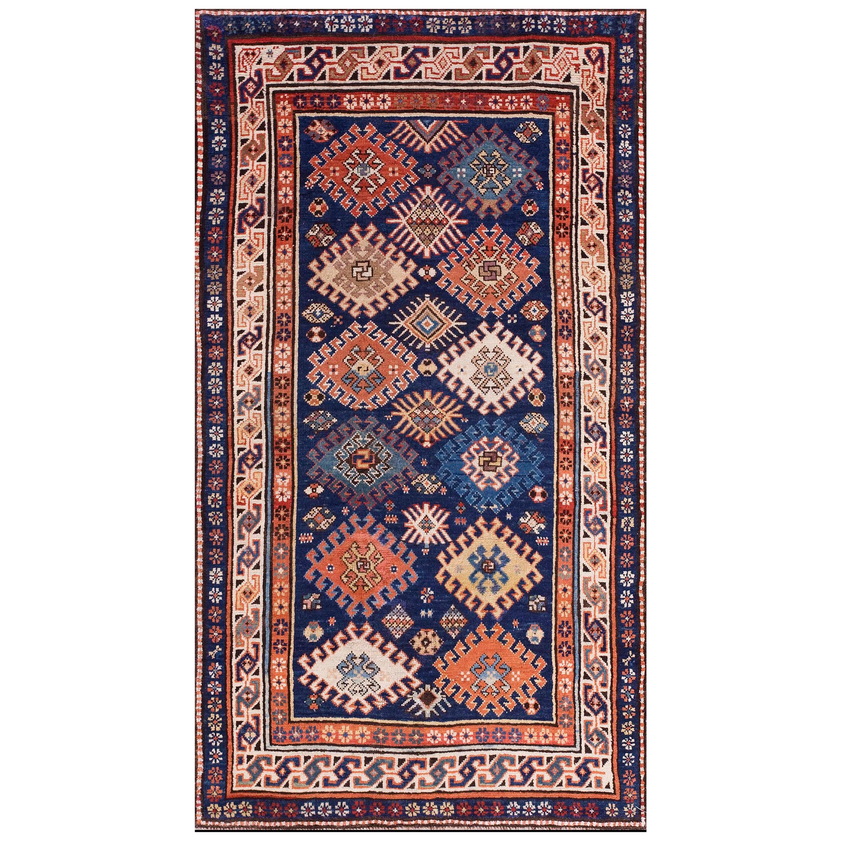 Antique Caucasian Rug For Sale