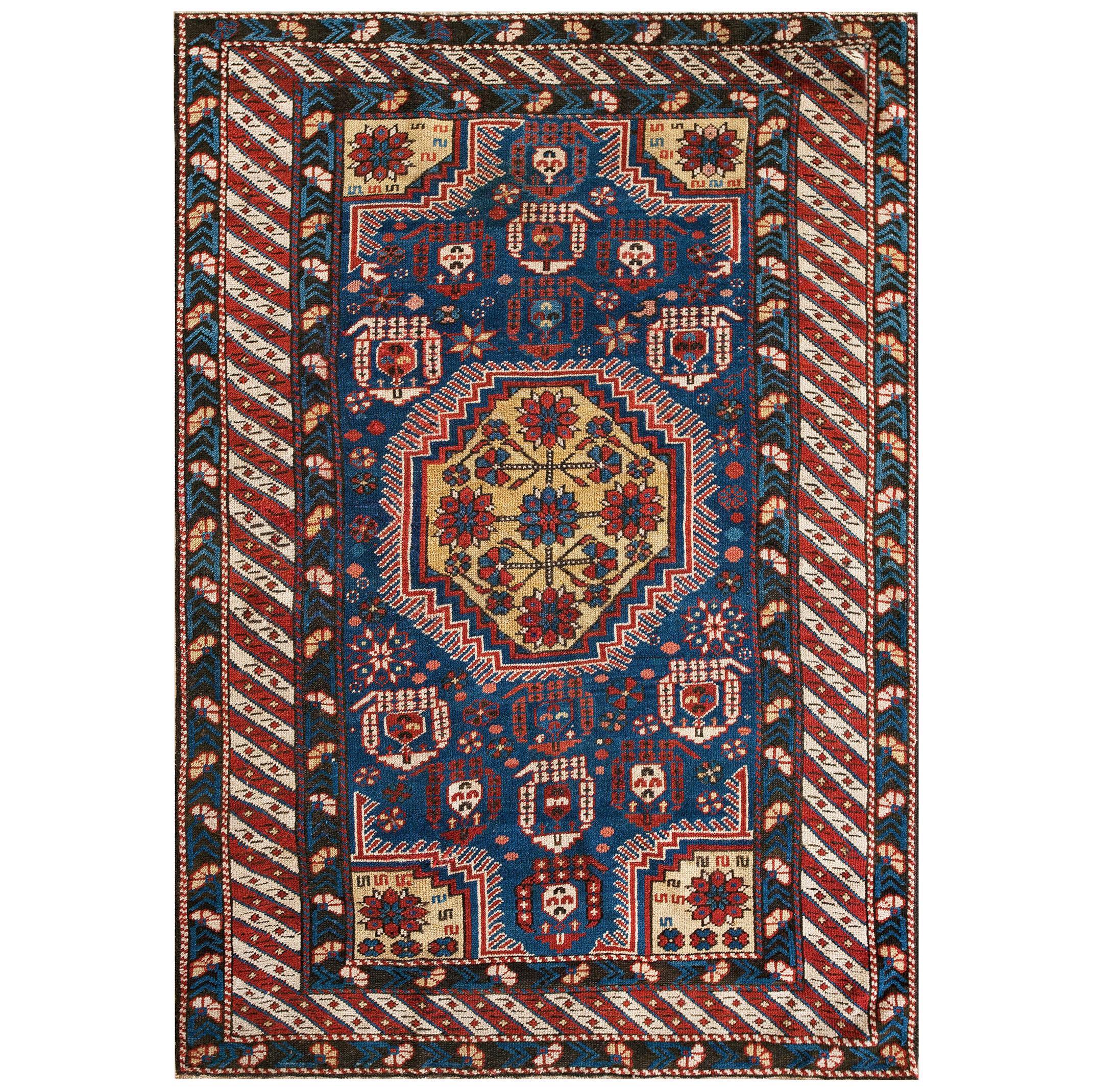 Antique Caucasian Rug For Sale