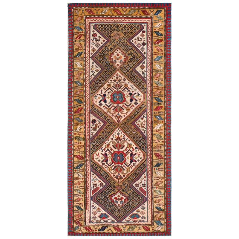 Antique Caucasian, Bidjov Rug For Sale at 1stDibs