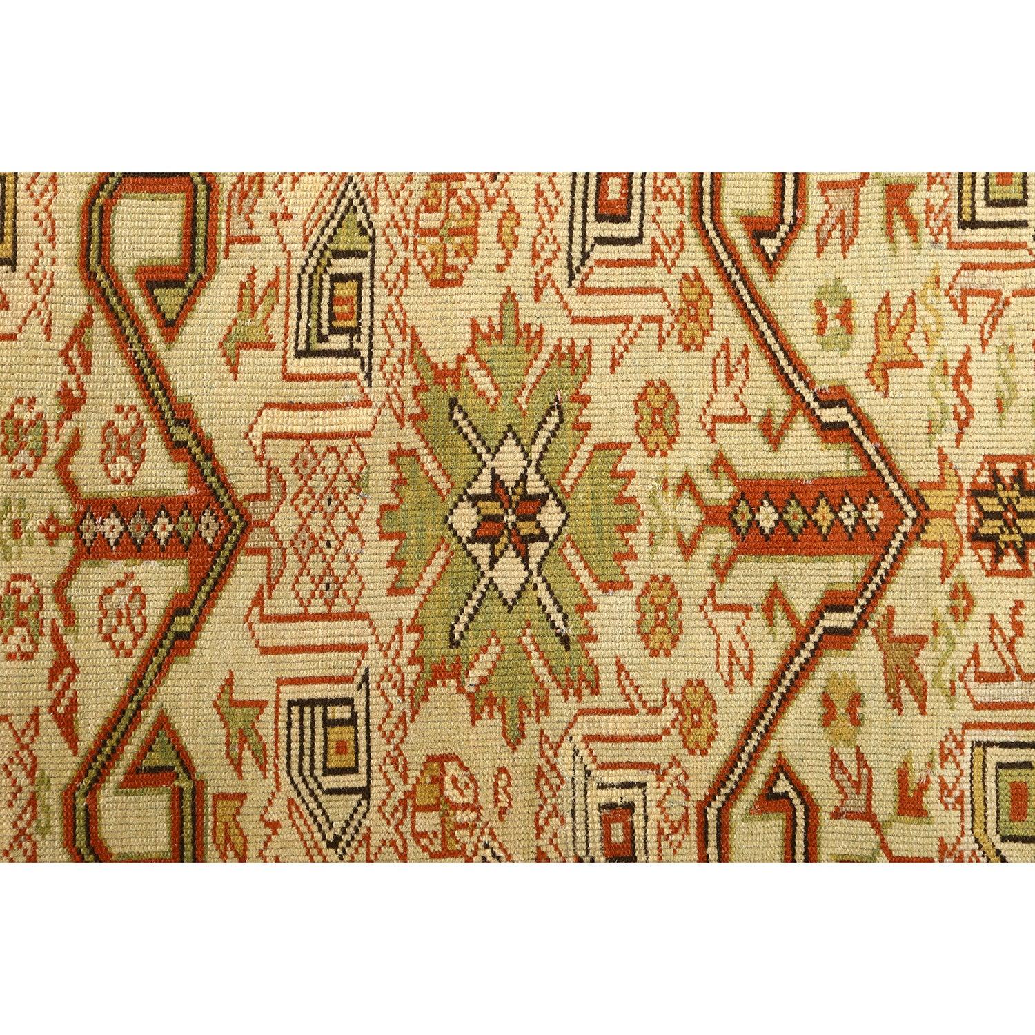 Caucasien Tapis caucasien ancien en laine 6'x4' en vente