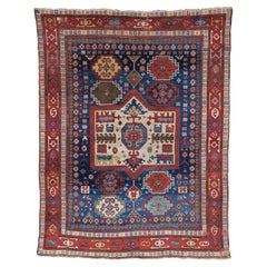 Antiker kaukasischer Teppich - Seltener kaukasischer Teppich, Kaukasusteppich, antiker Teppich