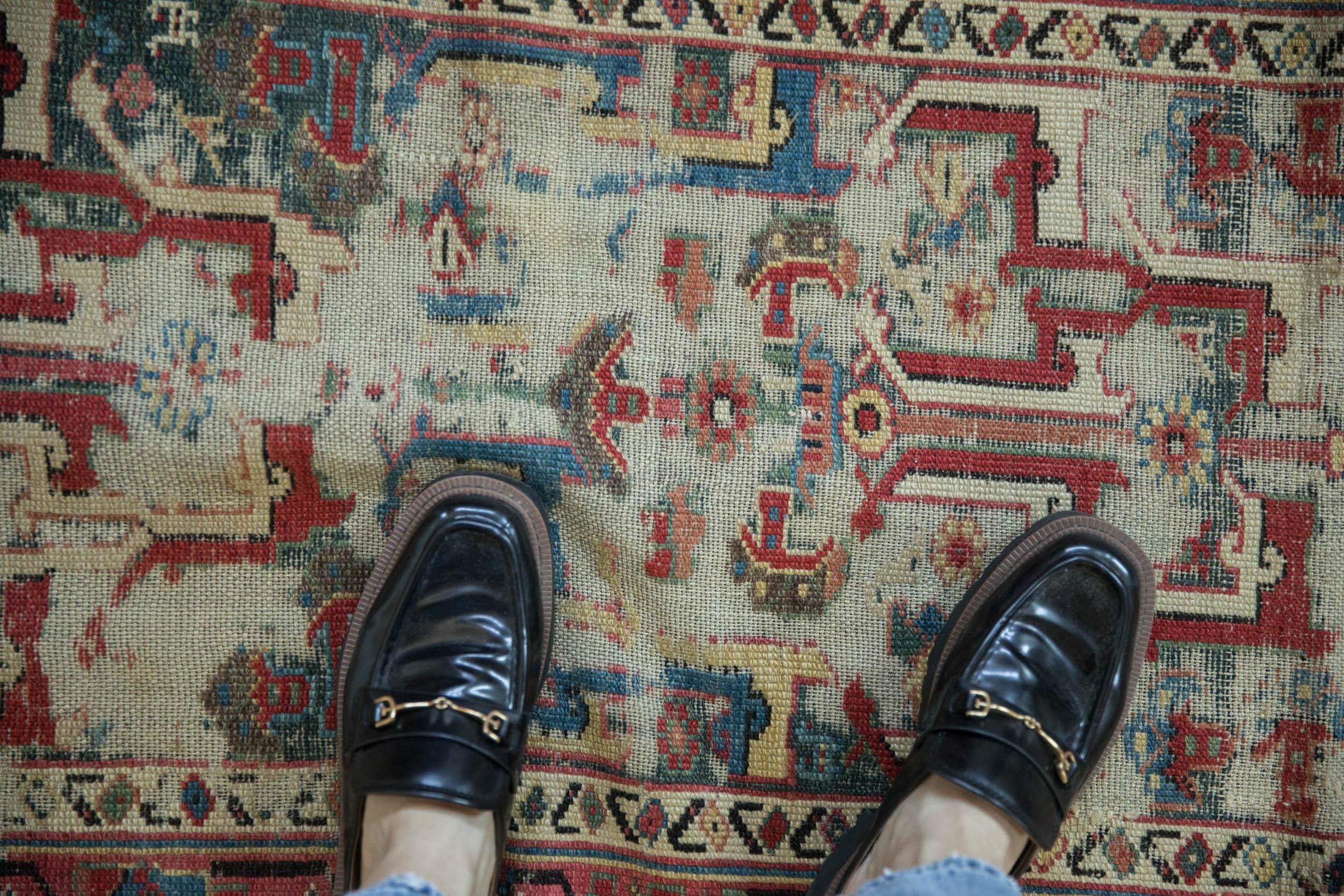 Other Antique Caucasian Rug Runner For Sale