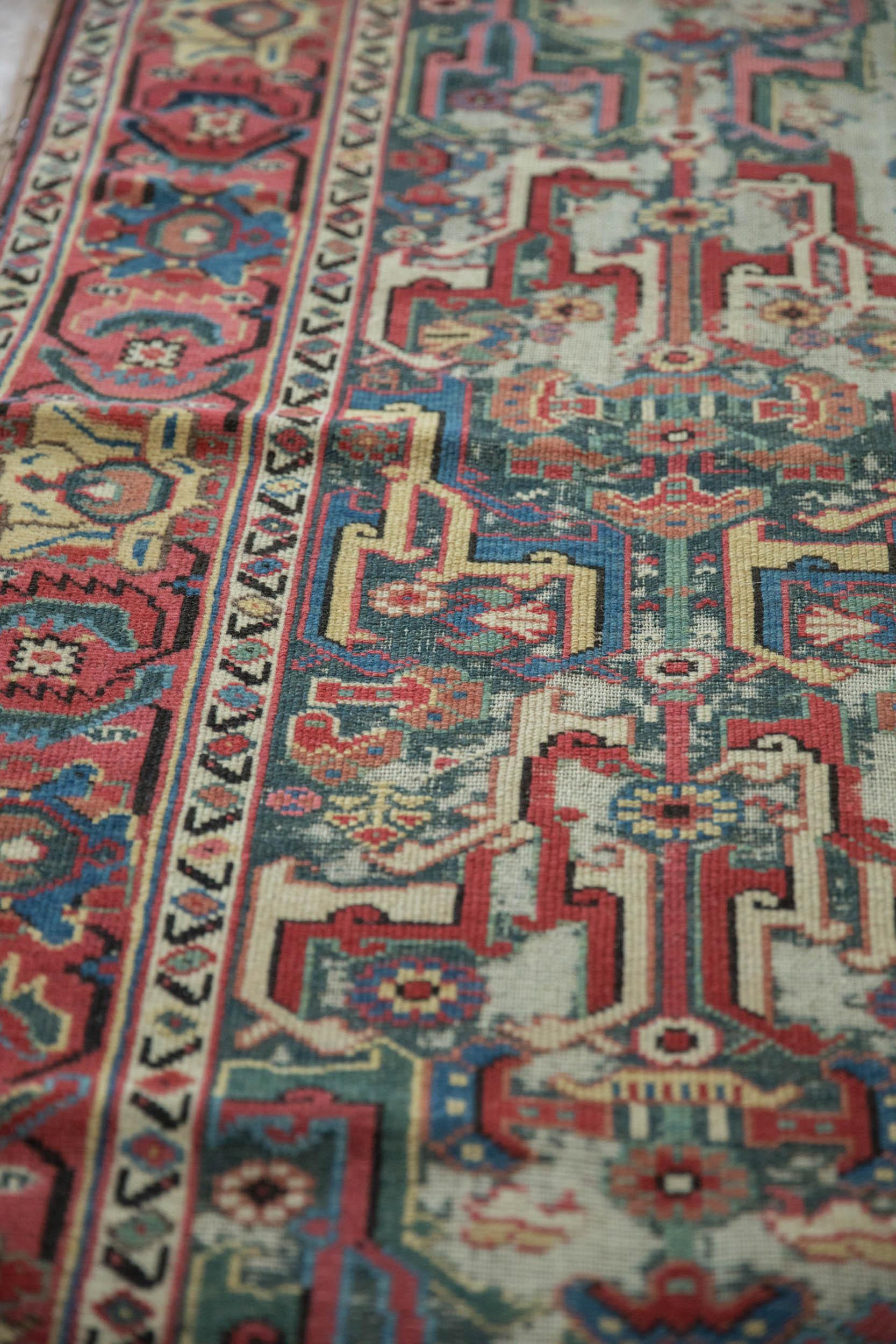 Antique Caucasian Rug Runner For Sale 1