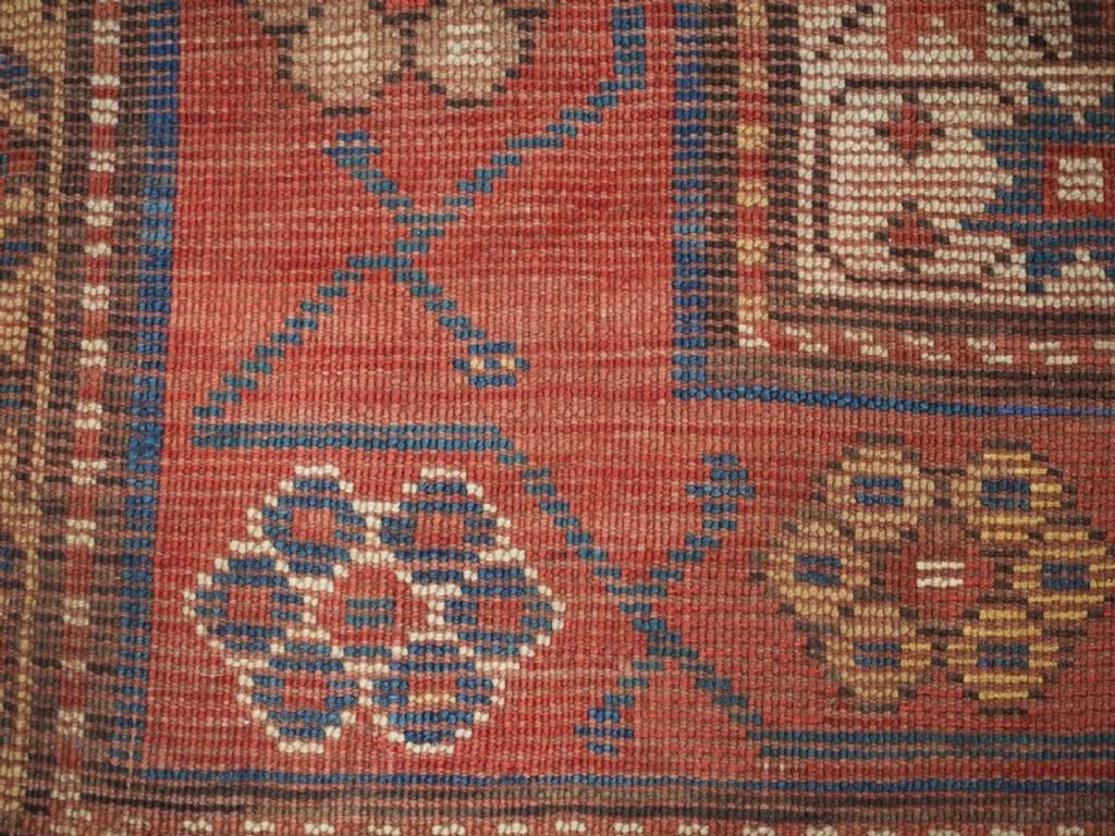 Antiker kaukasischer Teppich mit Repeat-Design, kleines Boteh-Design, um 1890 im Zustand „Gut“ im Angebot in Moreton-In-Marsh, GB