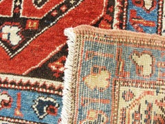 Antique Caucasian Runner, 3'6" × 13'8"