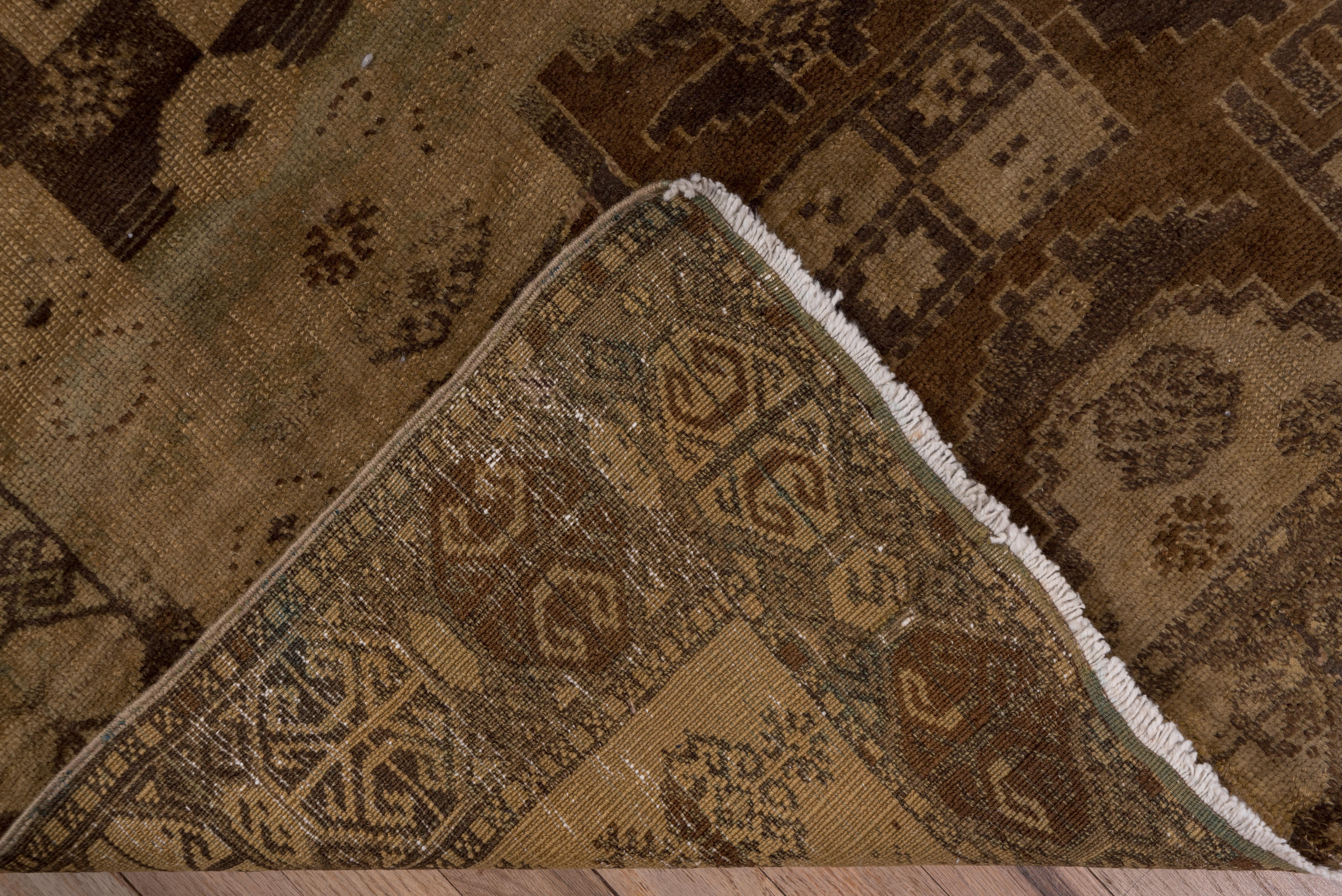 Hand-Knotted Antique Caucasian Runner, circa 1910s For Sale