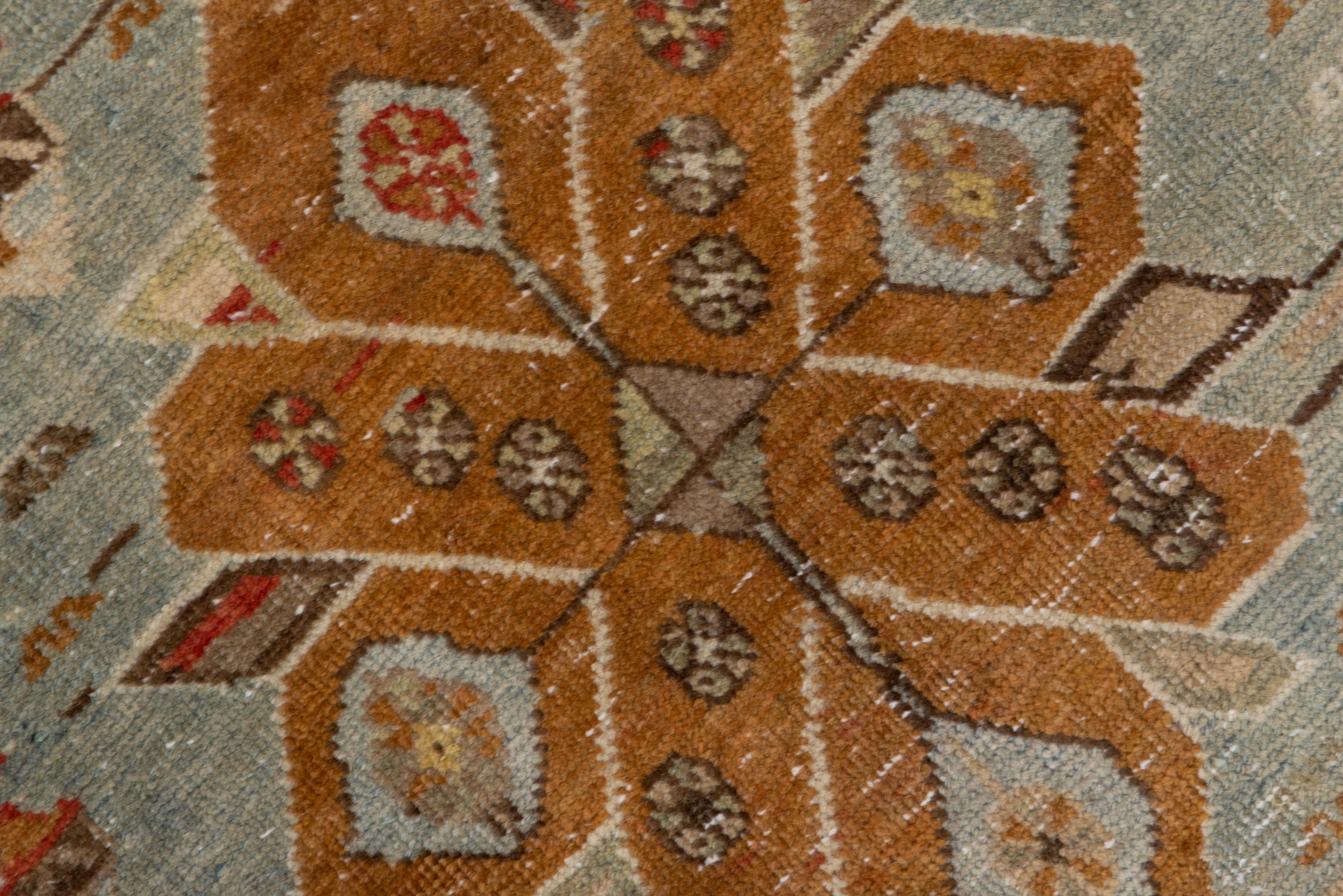 Hand-Knotted Antique Caucasian Runner
