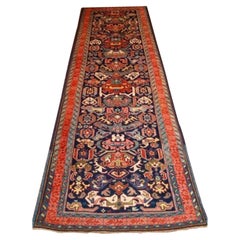 Antique Caucasian Seichur or Alpan-Kuba Runner, Fourth Quarter 19th Century