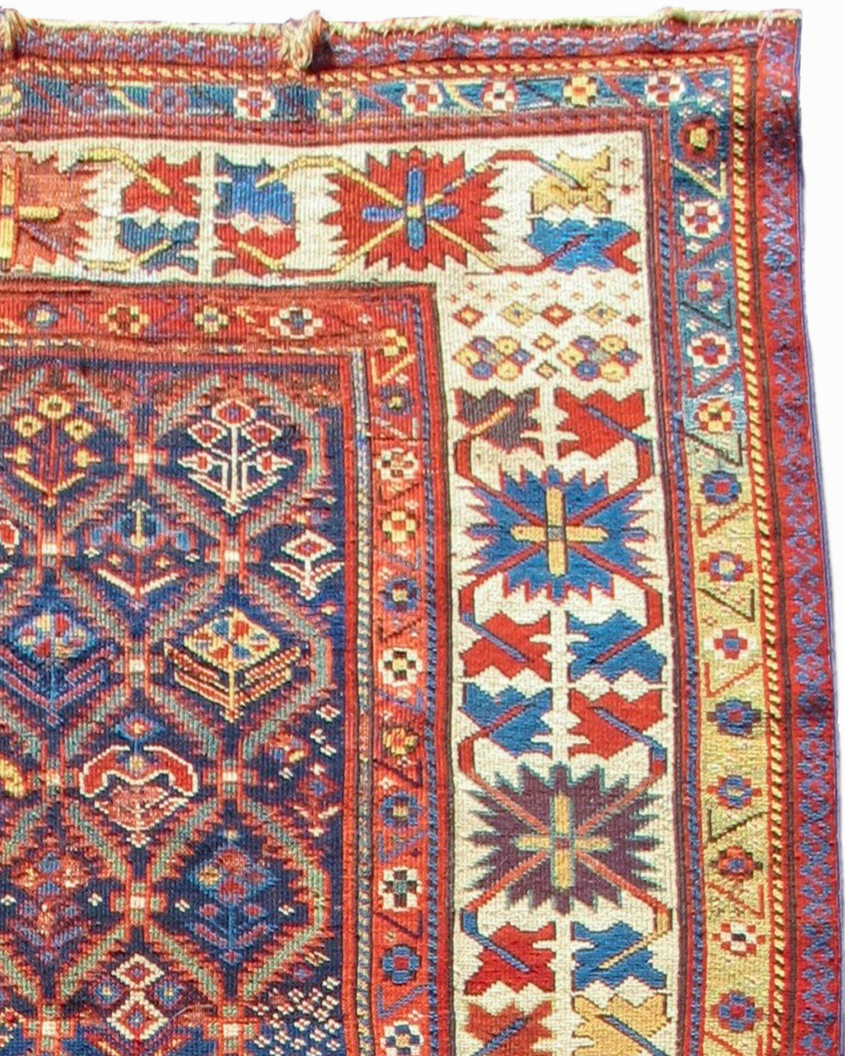 Caucasien Tapis ancien du Caucase Shahsevan, milieu du 19e siècle en vente