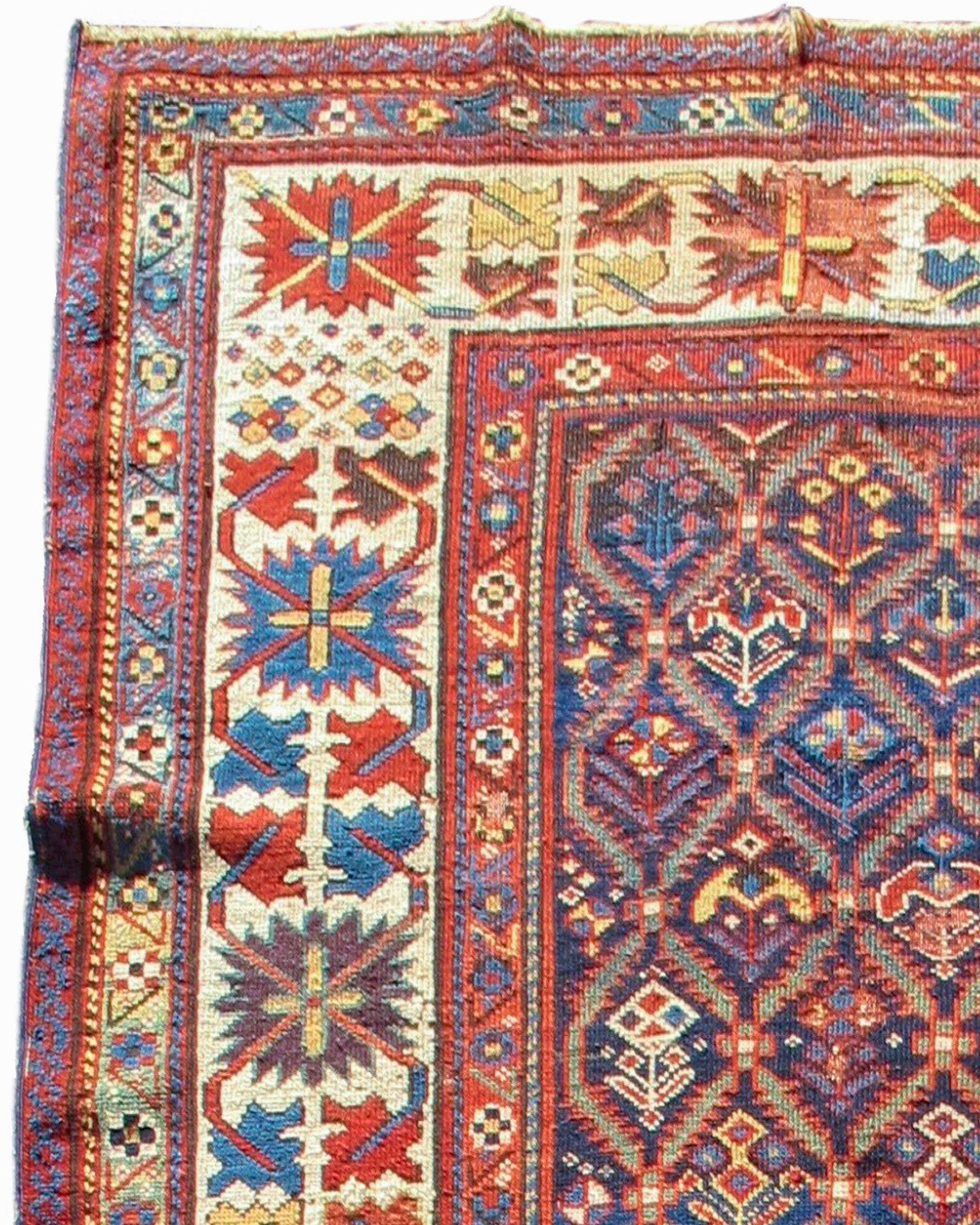 Antique Caucasian Shahsevan Rug, Mid-19th Century In Good Condition For Sale In San Francisco, CA
