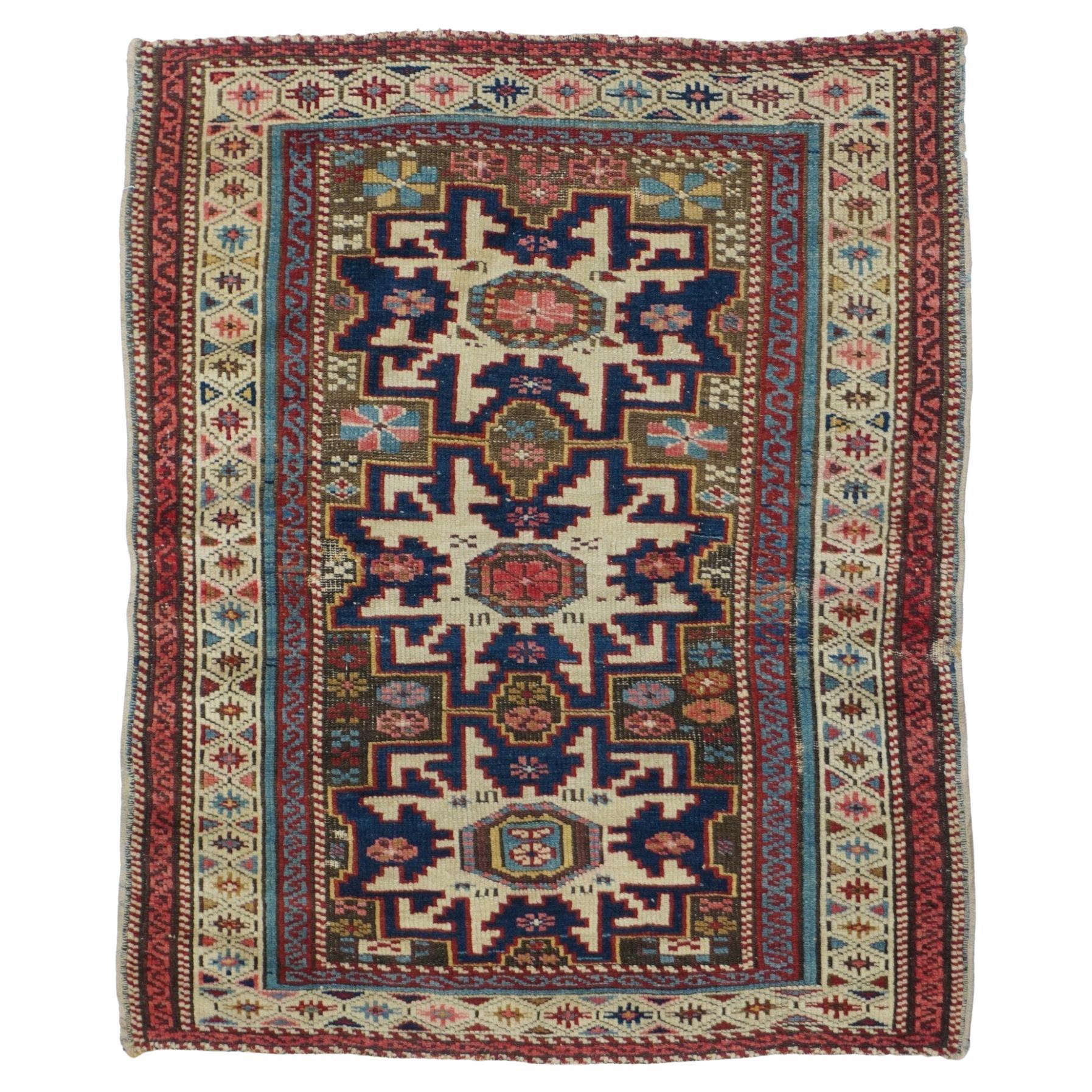 Antiker kaukasischer Schirwan-Teppich