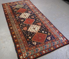 Antique Caucasian Shirvan Baku Khila Long Rug, Circa 1900