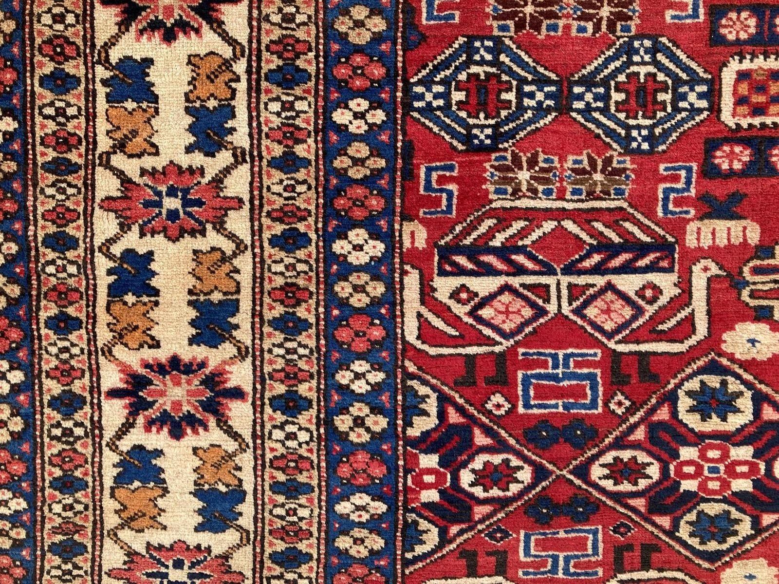 Antique Caucasian Shirvan Carpet 2.67m X 1.60m For Sale 7
