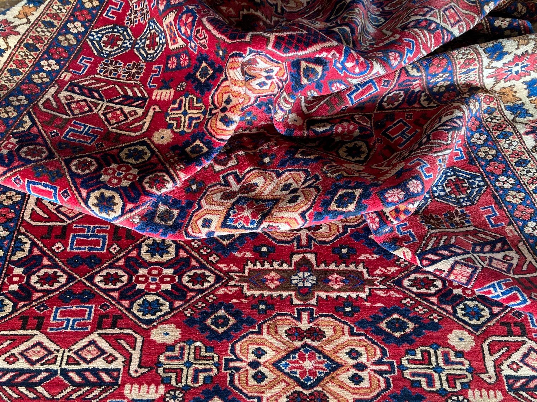 Antique Caucasian Shirvan Carpet 2.67m X 1.60m For Sale 10