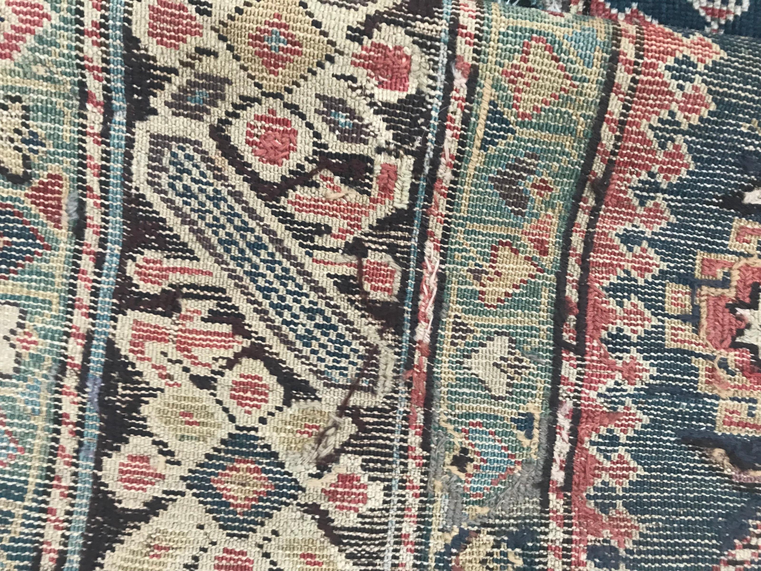 Antique Caucasian Shirvan Chichi Rug For Sale 7