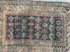 Antique Caucasian Shirvan Chichi Rug