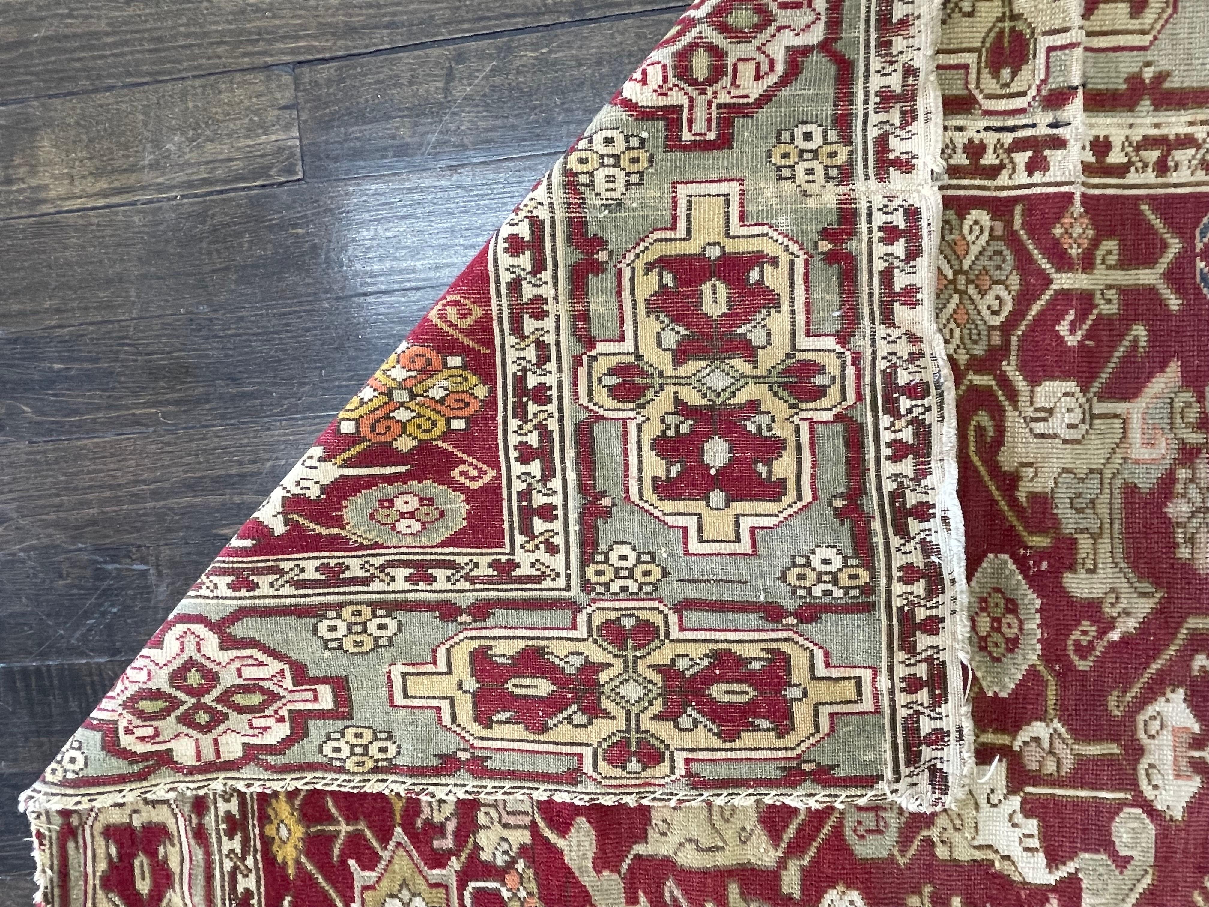 Antique Caucasian Shirvan circa 1880 For Sale 4