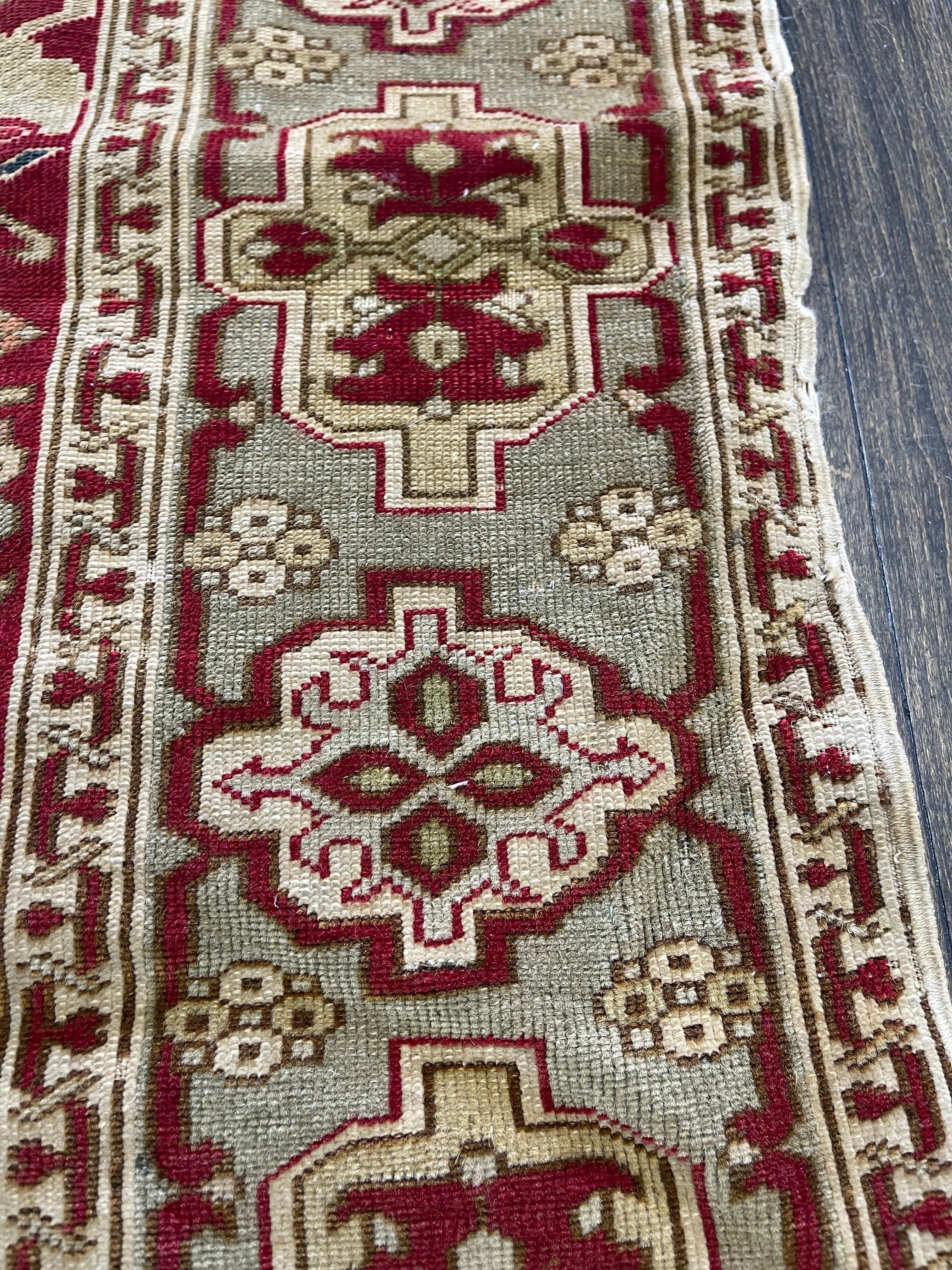 Antique Caucasian Shirvan circa 1880 For Sale 1