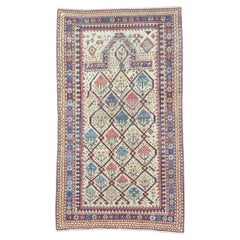 Antike kaukasische Schirwan Daghastan Teppich 2'9" x 4'10