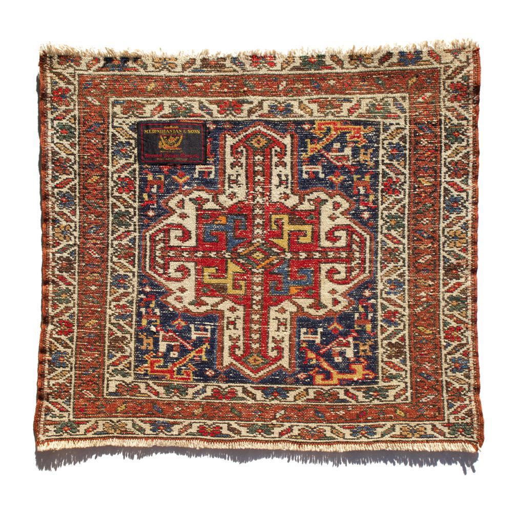 Antique Caucasian Shirvan Kabistan Rug, District of Shemaka, Russian Empire In Good Condition In New York, NY