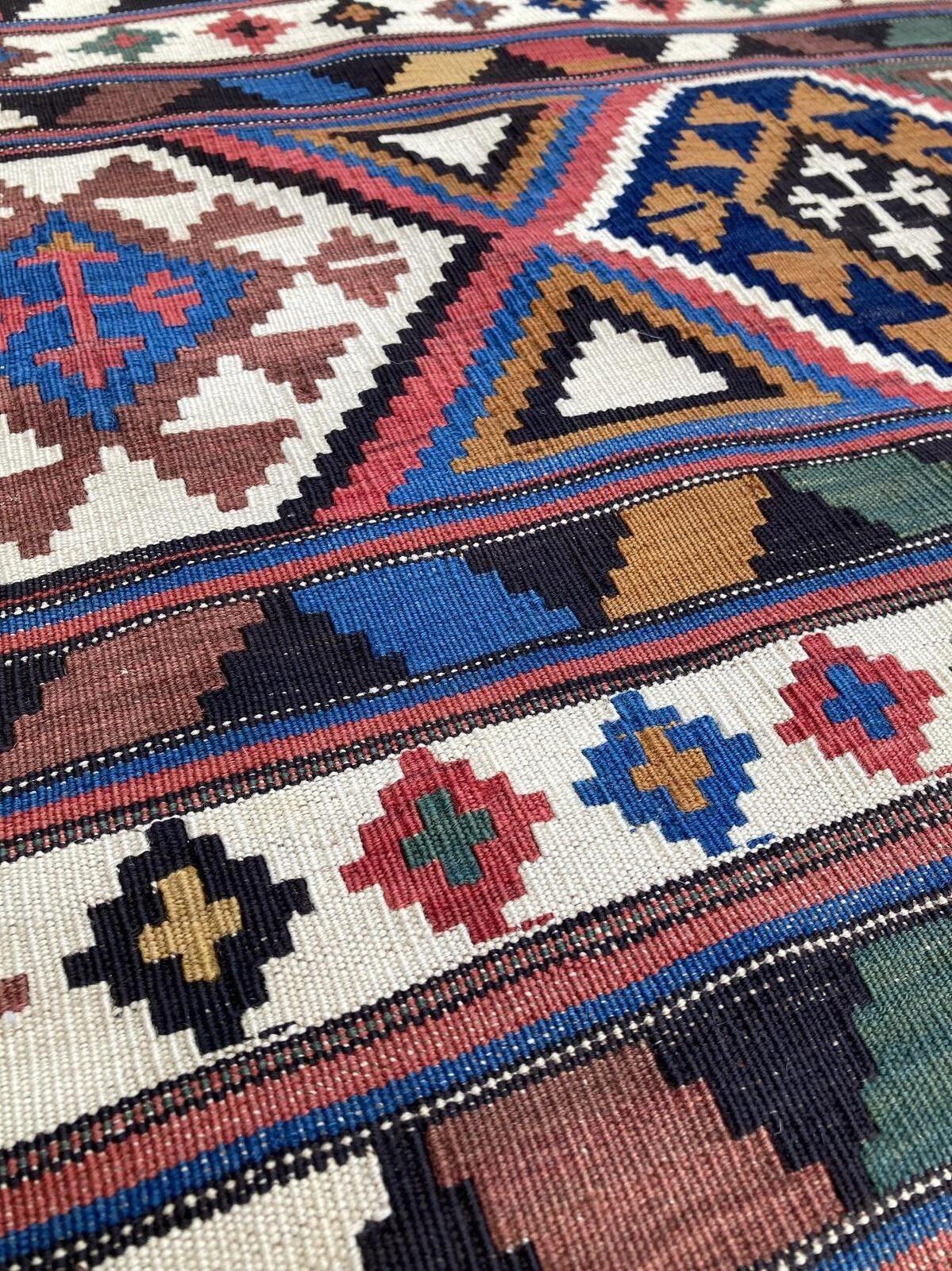 Antiker kaukasischer Schirwan-Kilim 3,33 m x 1,96 m im Angebot 5