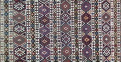 Antique Caucasian Shirvan Kilim, 4'10" x 9'2", C-1880