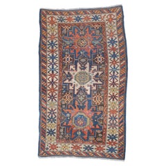 Antiker kaukasischer Schirwan Lezgi Design Teppich 2'10'' x 4'10''