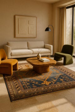 Antique Caucasian Shirvan Prayer Rug