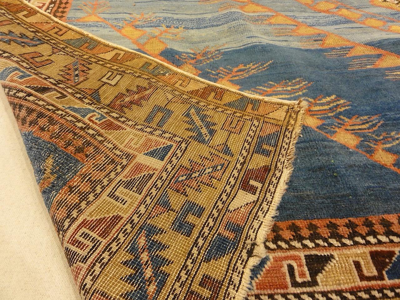 Antique Caucasian Shirvan Prayer Rug In Good Condition For Sale In Santa Barbara, CA