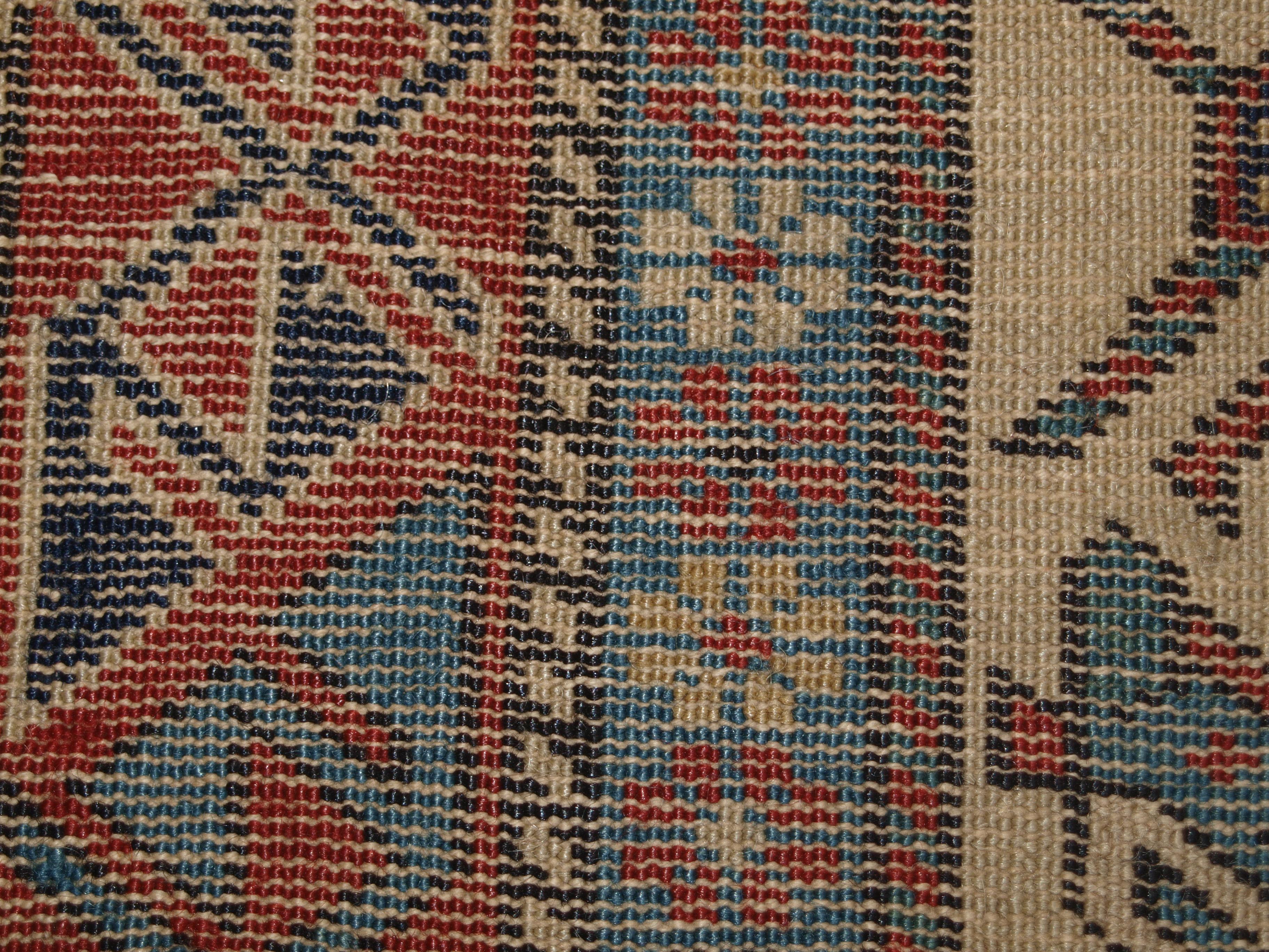 Antique Caucasian Shirvan Prayer Rug with Lattice Design, Ex Zaleski Collection 6