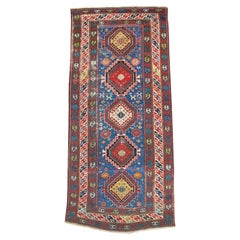 Ancien tapis caucasien Shirvan, 19e siècle