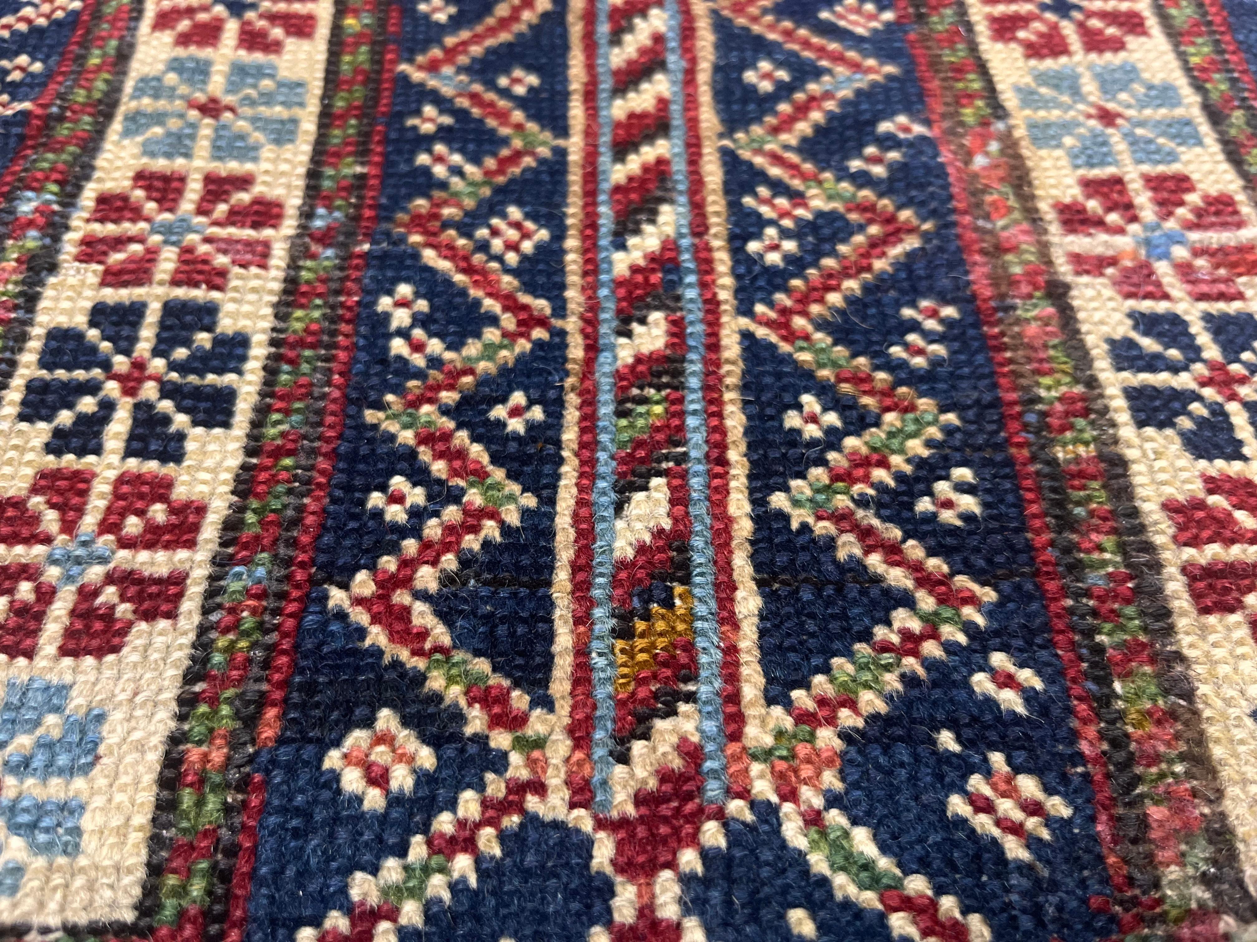 Alfombra Shirvan Caucásica Antigua 2'9
