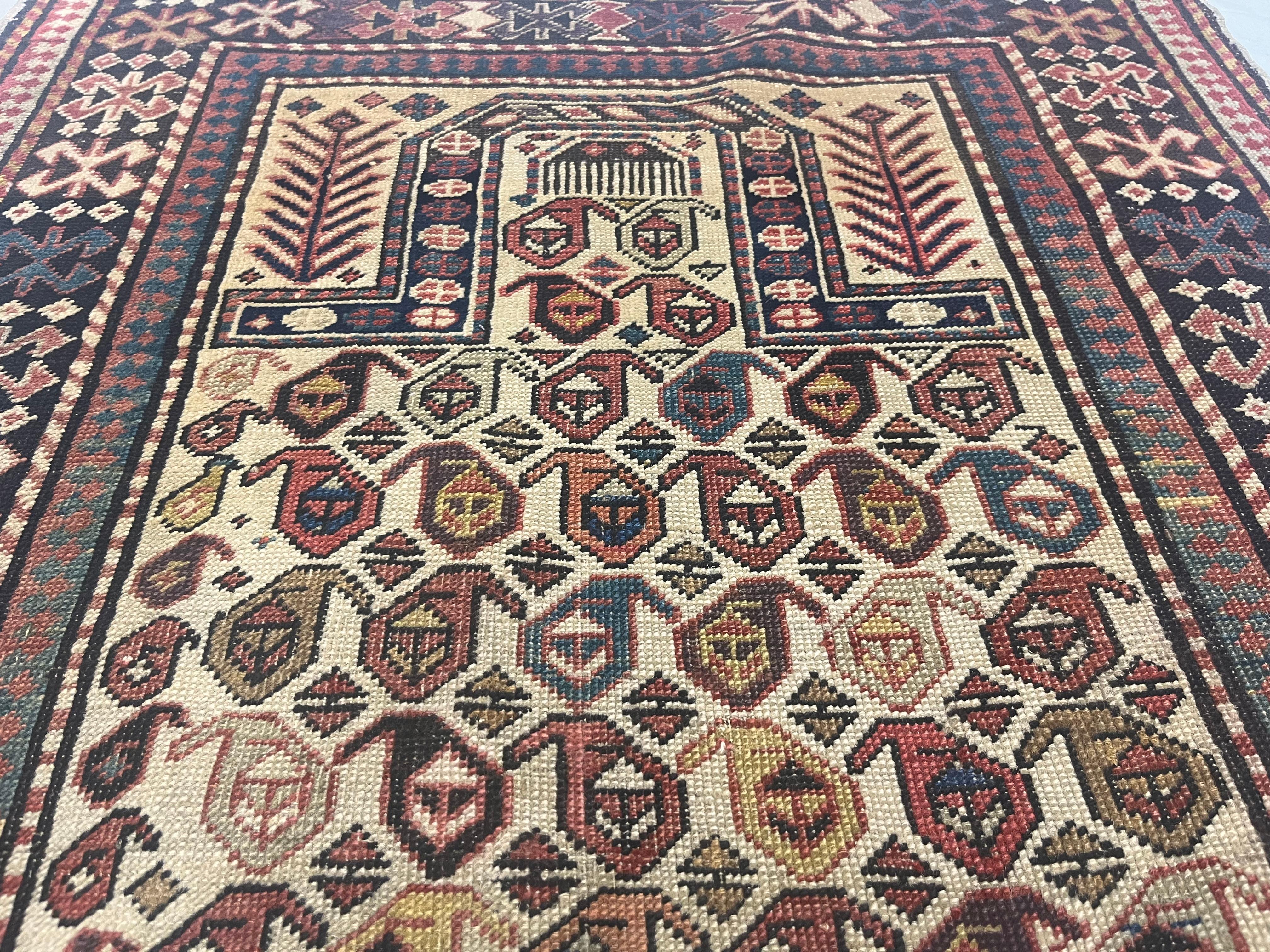 Antiquities Caucasian Shirvan Rug 2'9