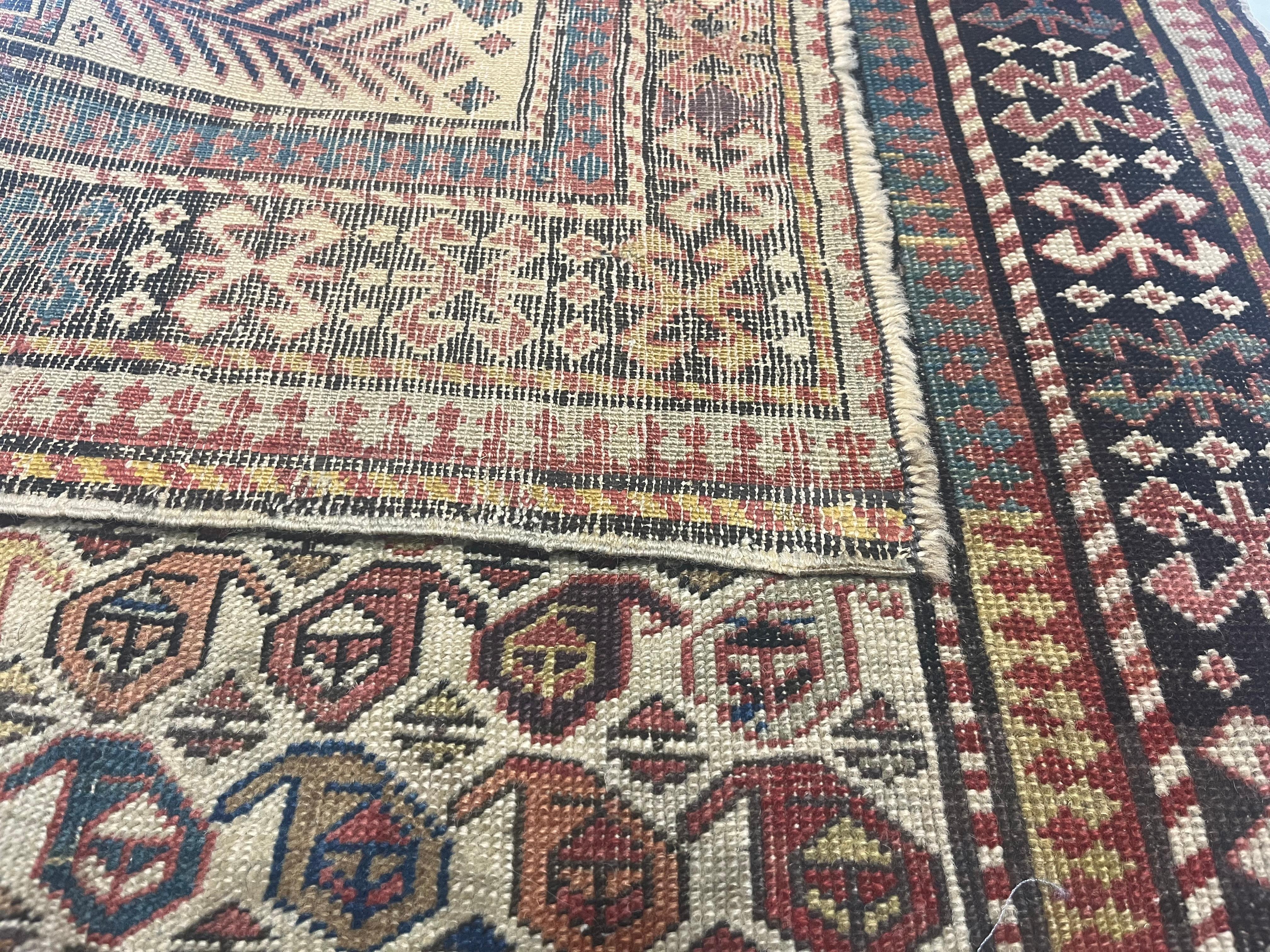 Laine Antiquities Caucasian Shirvan Rug 2'9