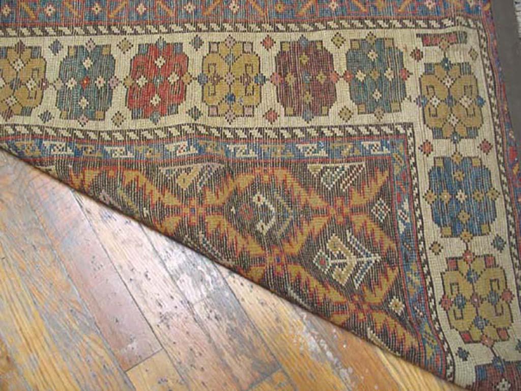 Late 19th Century Caucasian Karabagh Carpet ( 3'10