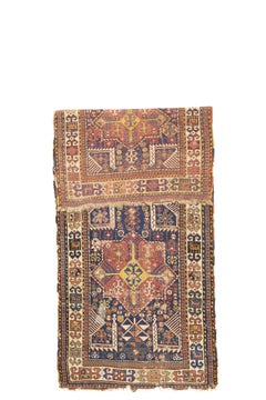 Antique Caucasian Shirvan Rug 3'10" x 8’11”
