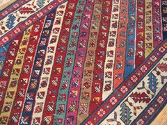 Antique Caucasian, Shirvan Rug 3' 3" x 10' 6"
