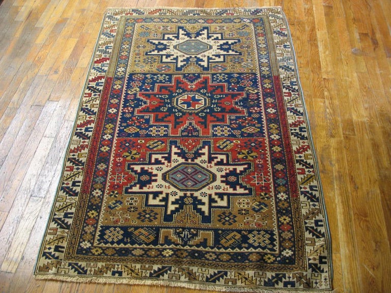 Antique Caucasian, Shirvan Rug For Sale at 1stDibs