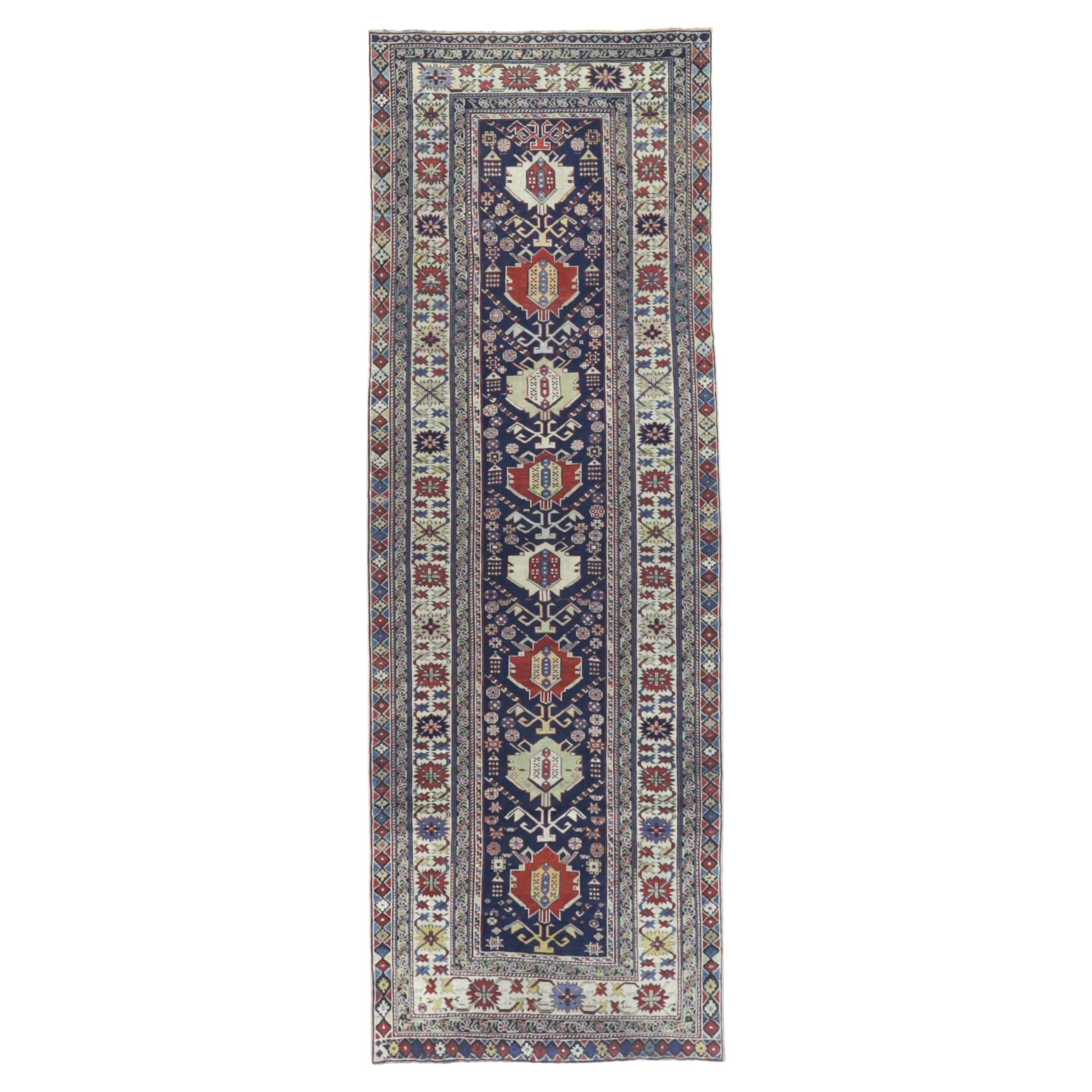 Antique Caucasian Shirvan Rug 3’5” x 10’0"