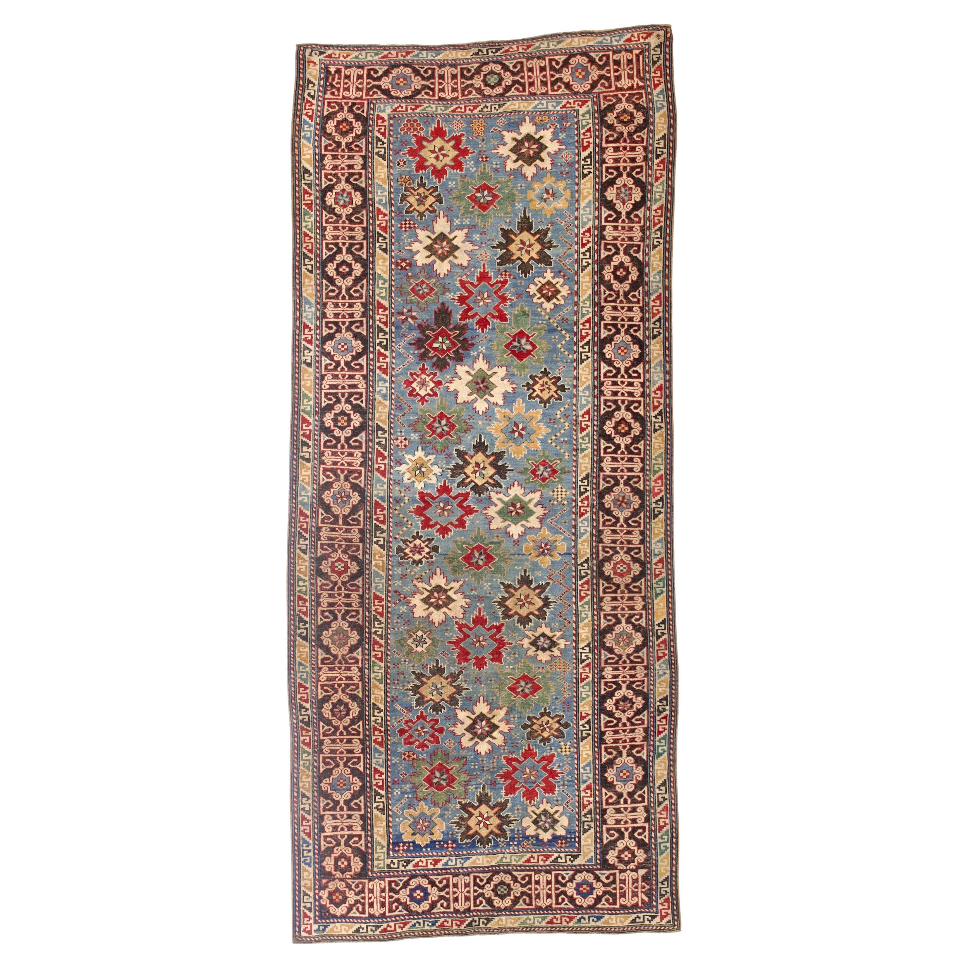 Antique Caucasian Shirvan Rug 3’6” x 8’5”