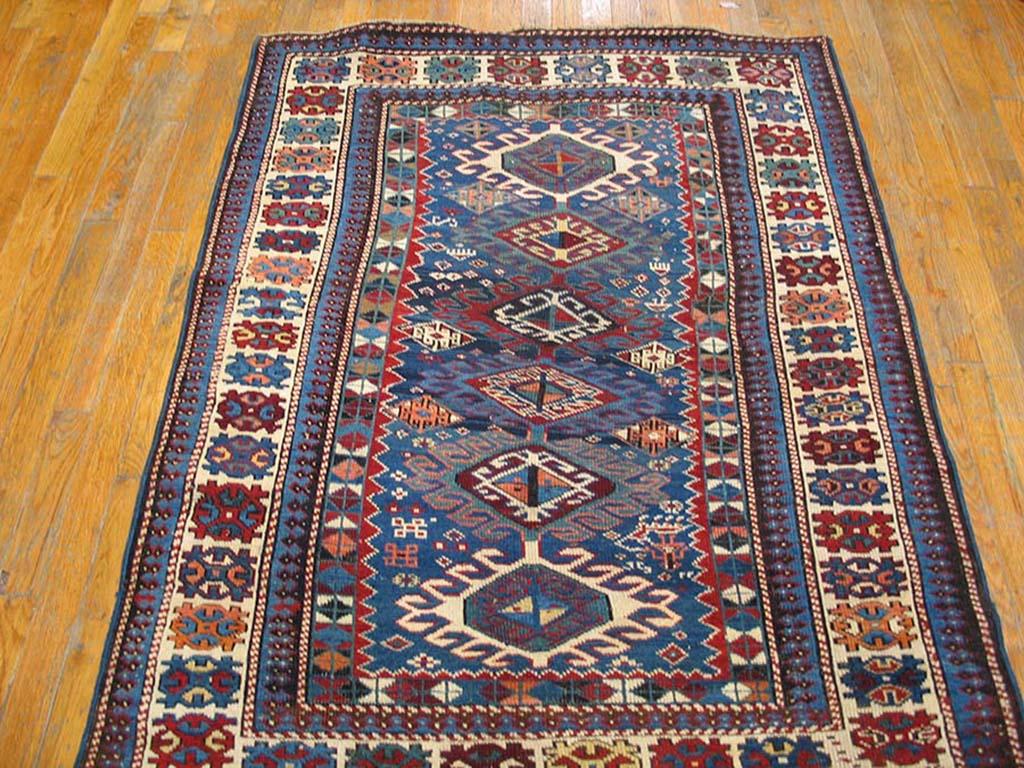 19th Century Caucasian Shirvan Rug ( 3'6