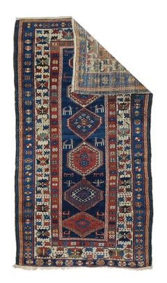 Antique Caucasian Shirvan Rug 3'9'' x 7'3''