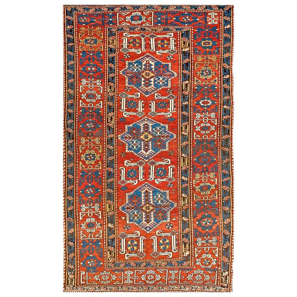 Antique Caucasian, Shirvan Rug For Sale at 1stDibs